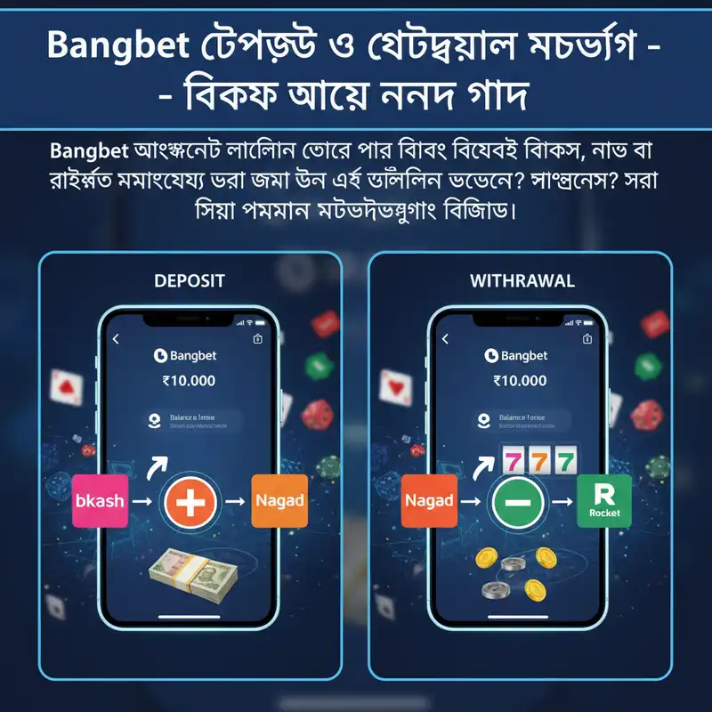 Bangbet Deposit and Withdrawal Methods Bangladesh